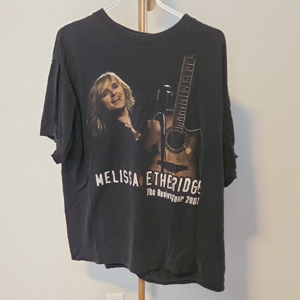 🎉5 Items For 10 Dollars Special 🎉Black Melissa Etheridge Tour T-Shirt 2008